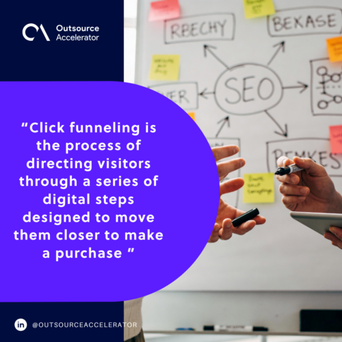 What is click funneling