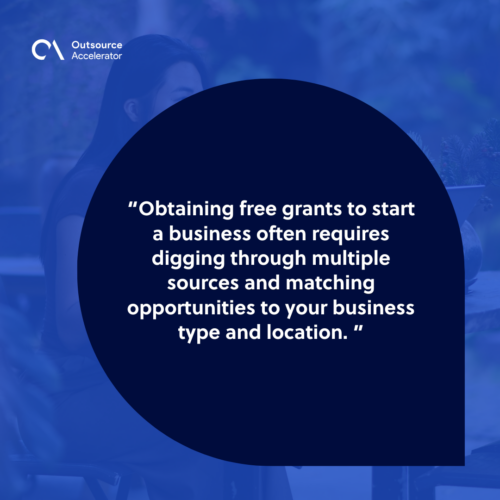 Where to get free grants to start a business