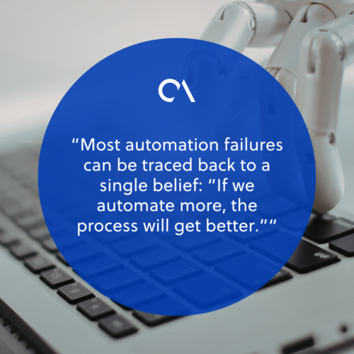 The problem isn’t automation. It’s over-automation.