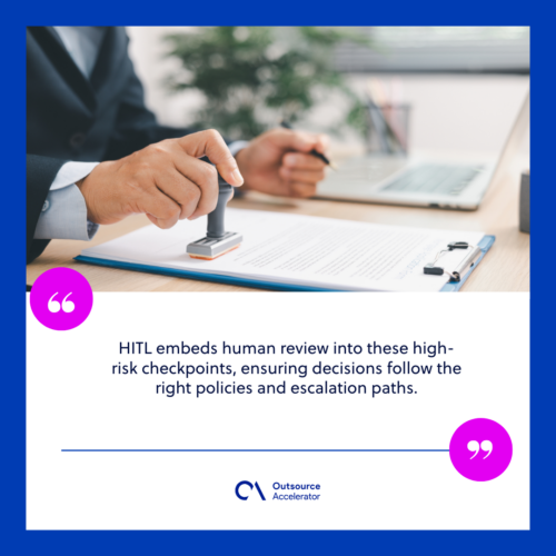 The risks HITL helps prevent