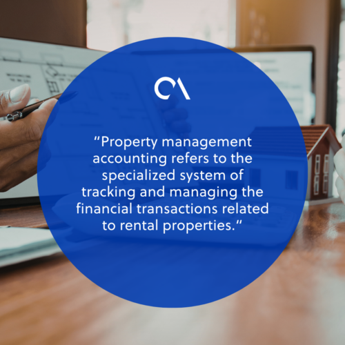 What is property management accounting