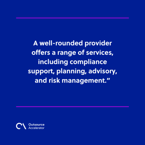 What to look for in a small business tax services provider