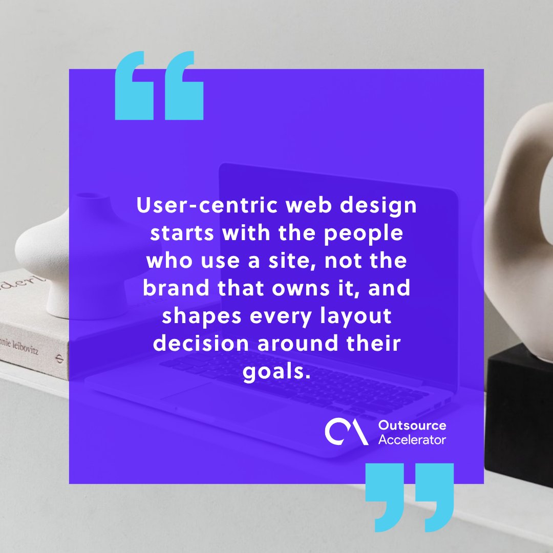 Core principles of user-centric web design