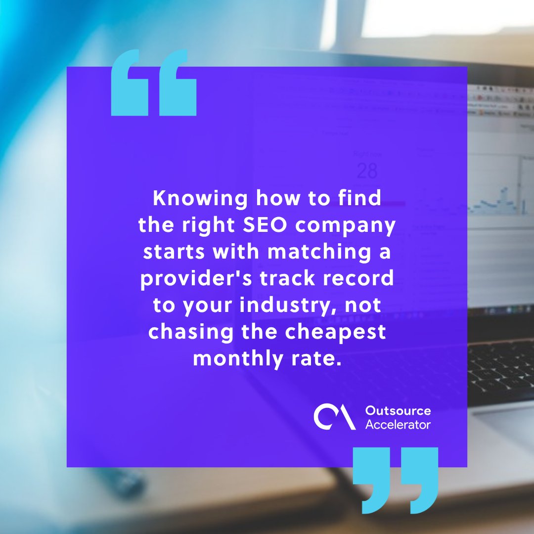 Why finding the right SEO company matters for ROI