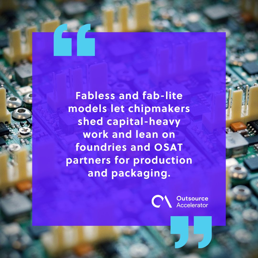 Why outsourcing in the semiconductor industry took hold