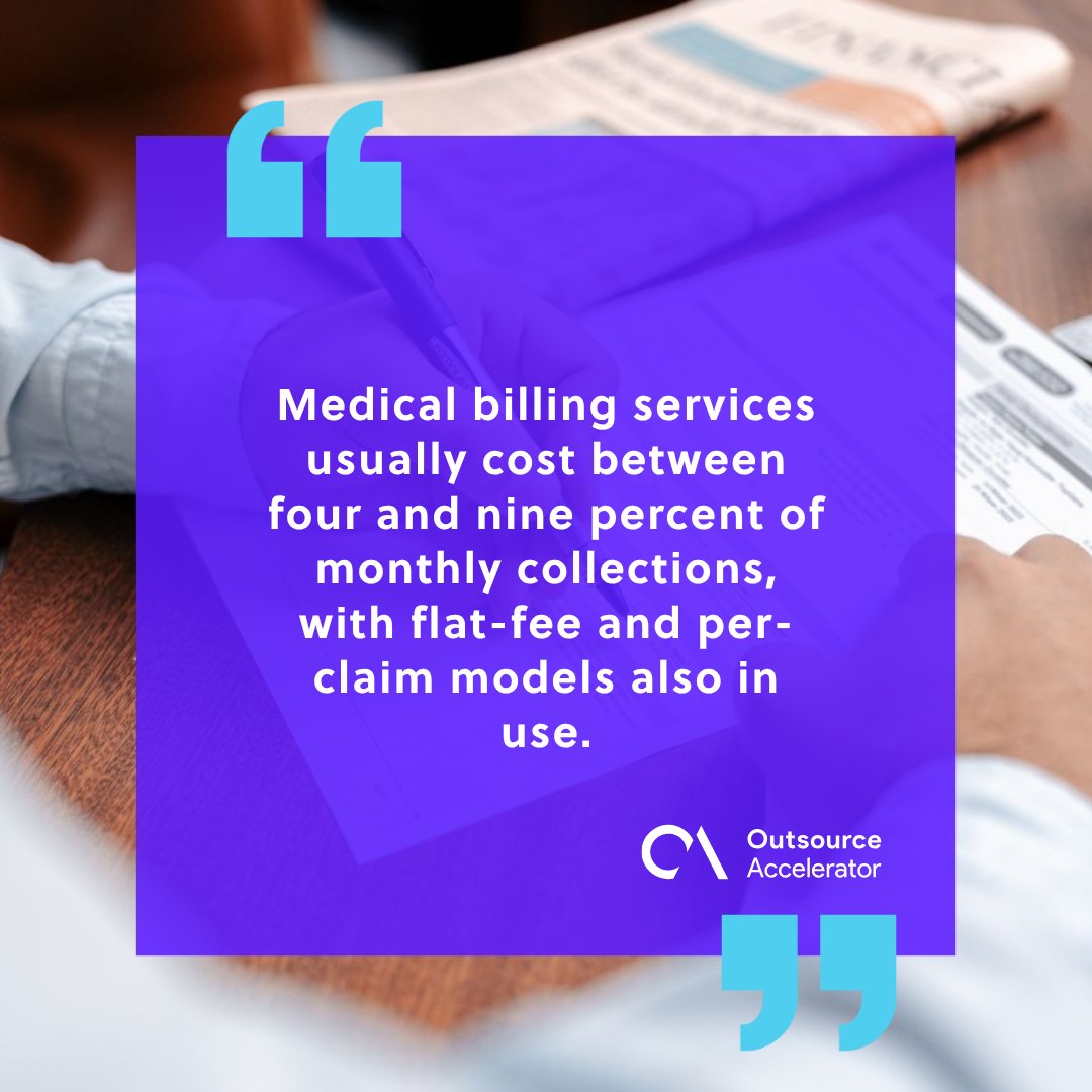 Common pricing models for medical billing services