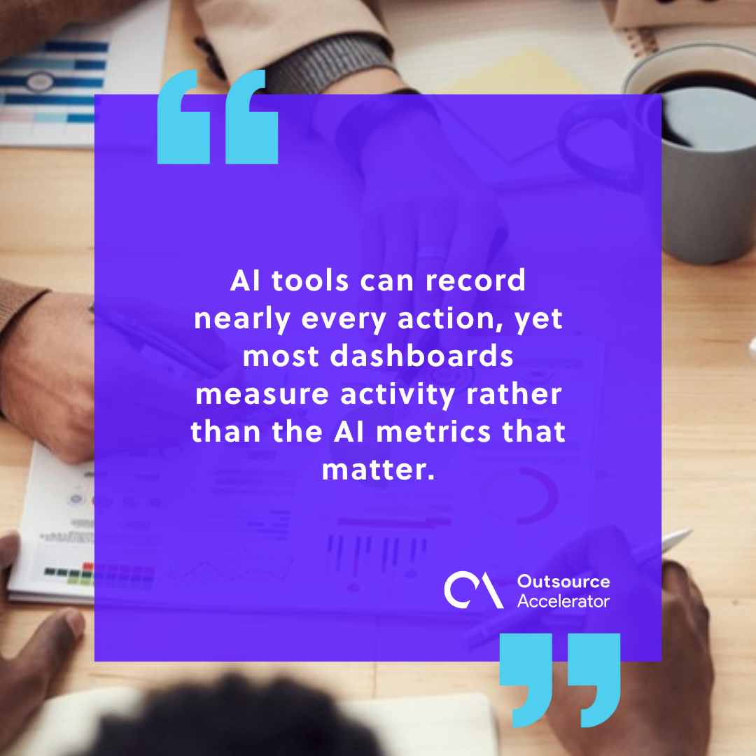 Why most AI metrics that matter get buried under vanity numbers