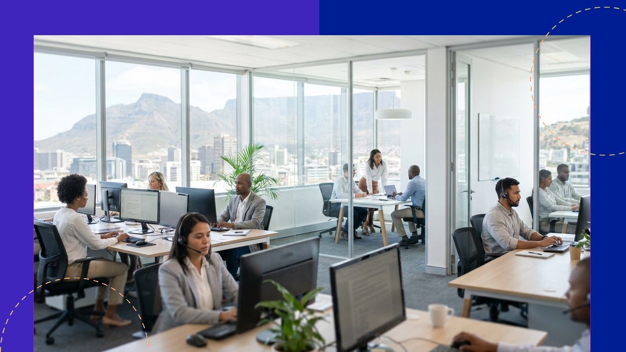 South Africa's diverse workforce powers global travel industry's outsourcing success.