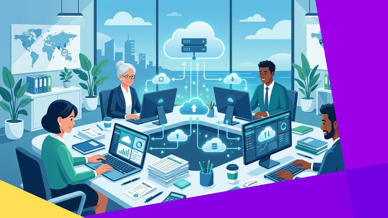 Cloud bookkeeping outsourcing with an offshore team managing books in cloud software