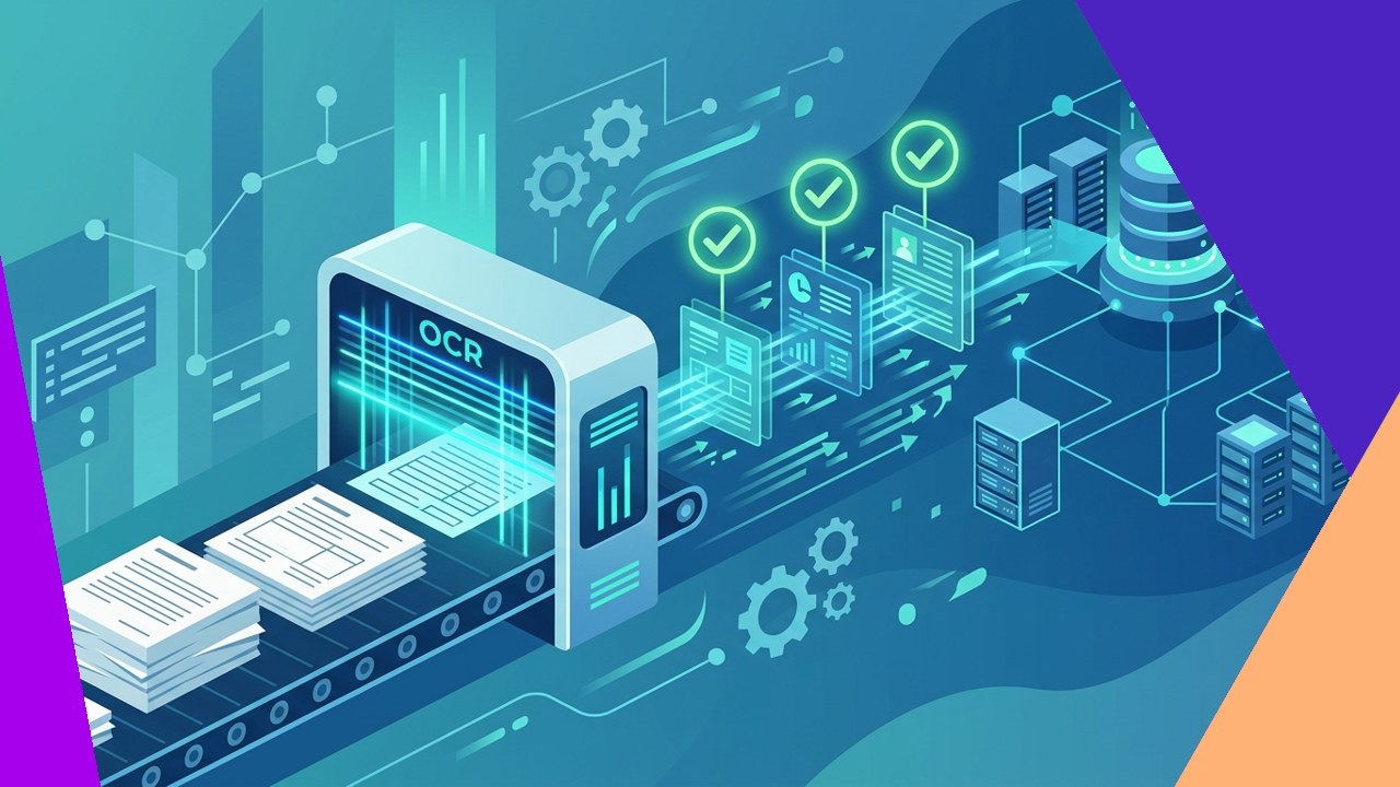 Data entry automation capturing and validating records into a database with accuracy checks