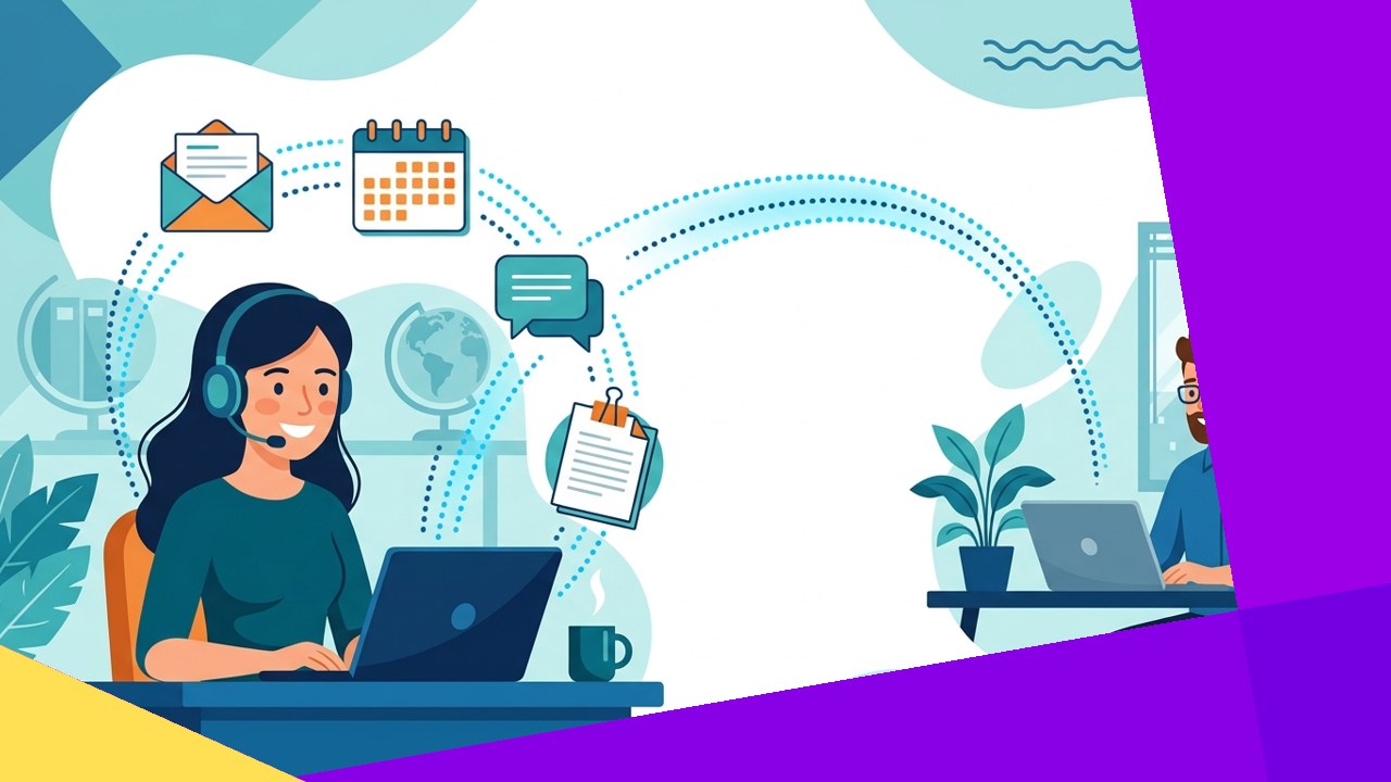 Offshore virtual assistant handling admin, email, and scheduling tasks for a small business owner