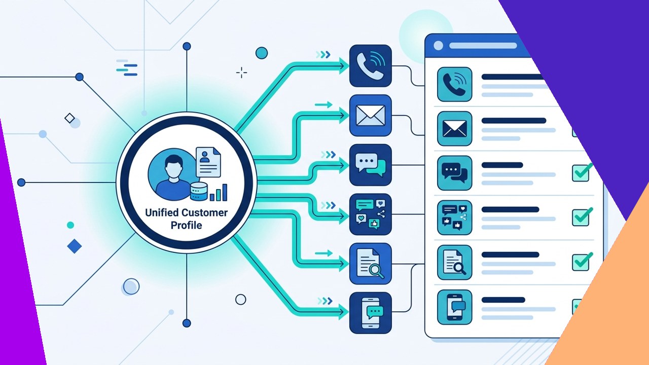 Omni-channel customer support checklist connecting every support channel to one customer view