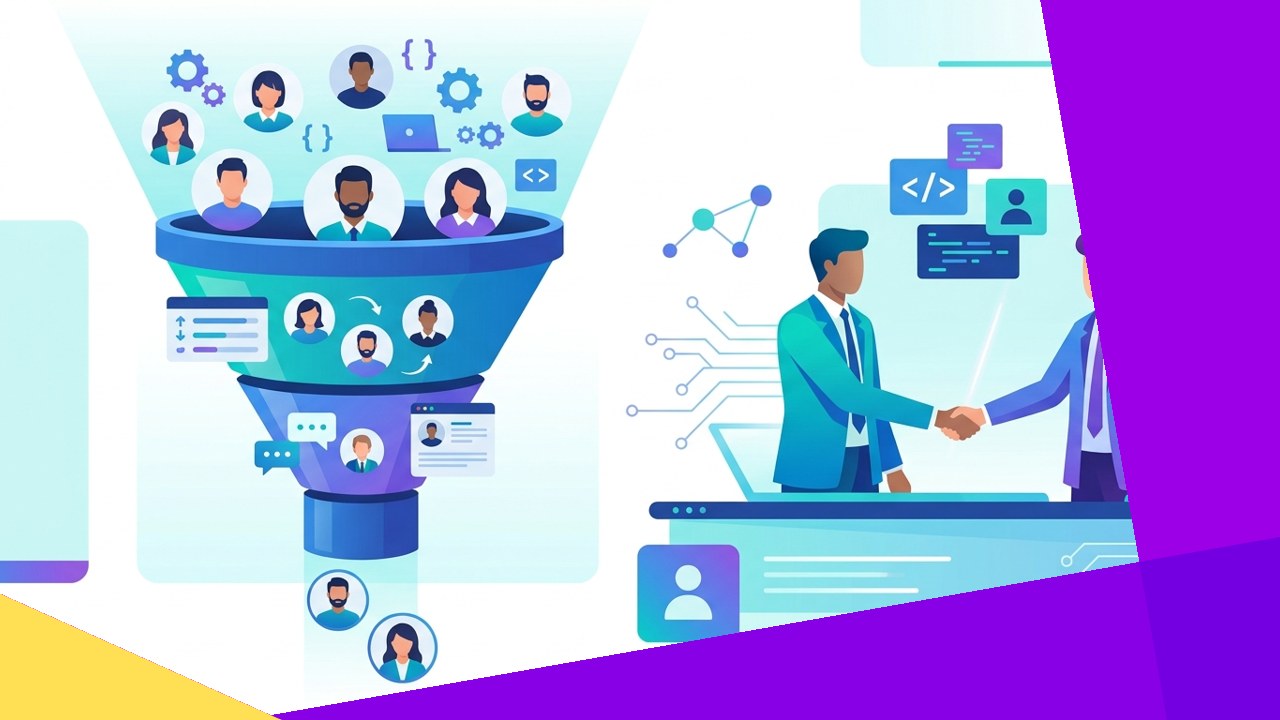Recruitment process outsourcing team sourcing engineers and developers for a tech company