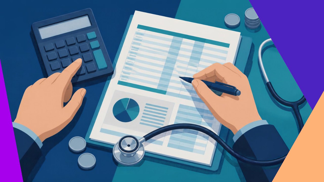 Healthcare accounting outsourcing team handling medical practice finances and bookkeeping