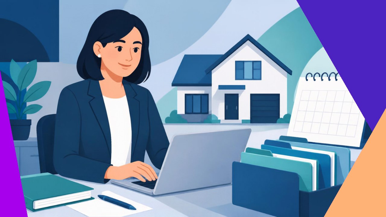 Real estate admin support handling listings, documents, and scheduling for an agency