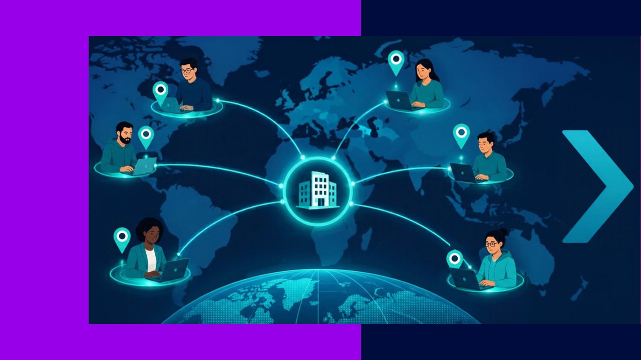 Best countries for offshoring IT services shown across a world map