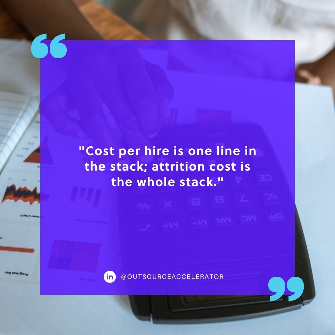 cost of agent attrition - a hand on a calculator over printed financial charts