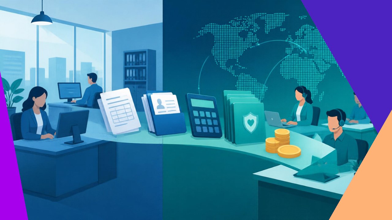 HR administration outsourcing managing payroll, records, and HR admin tasks