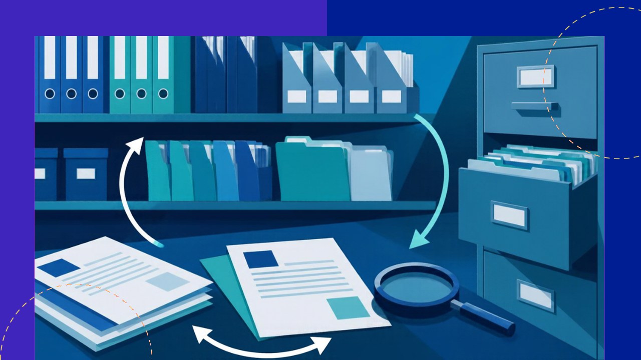 HR documentation management organizing policies, contracts, and employee files