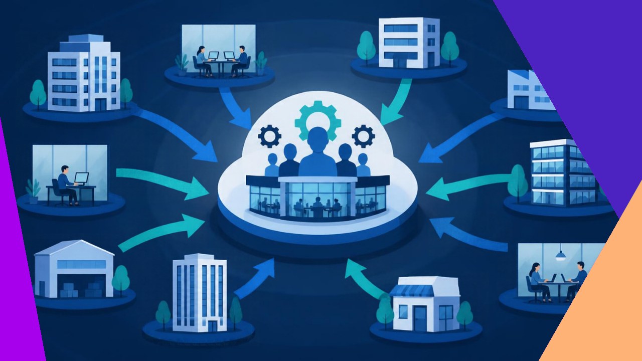 HR shared services centralizing HR tasks into one internal service hub