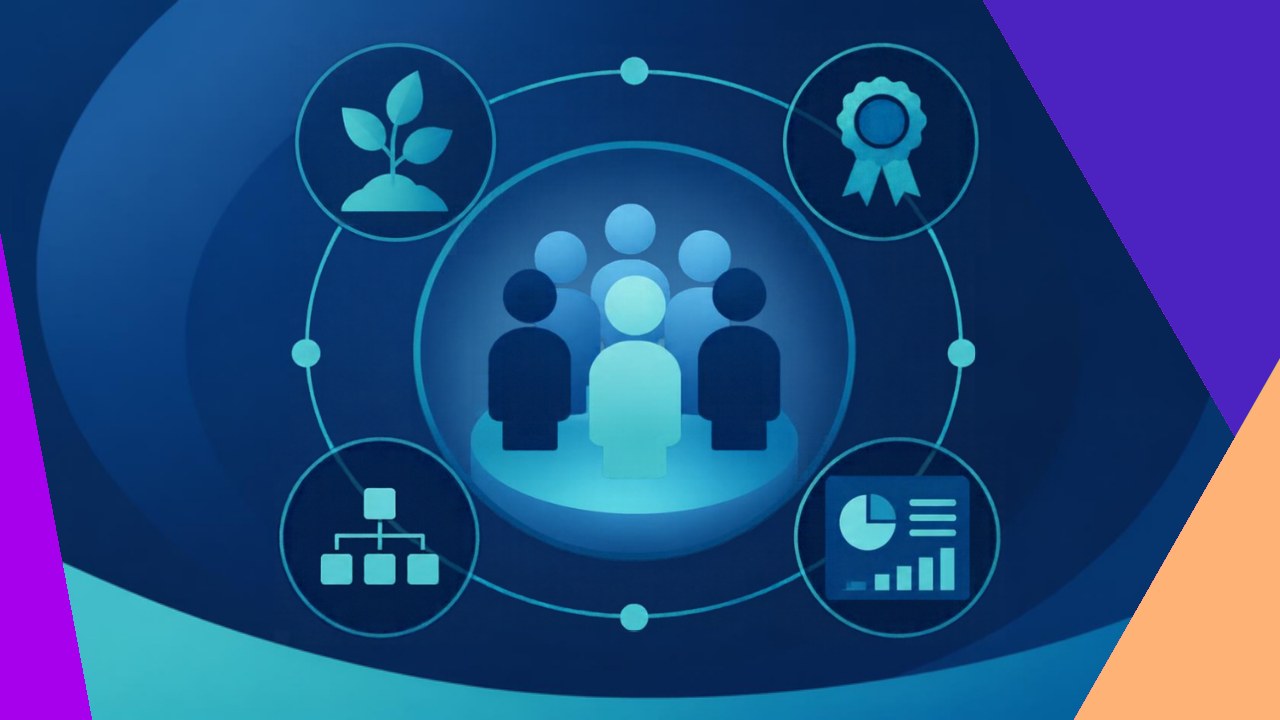 Human capital management overseeing people, skills, and workforce value
