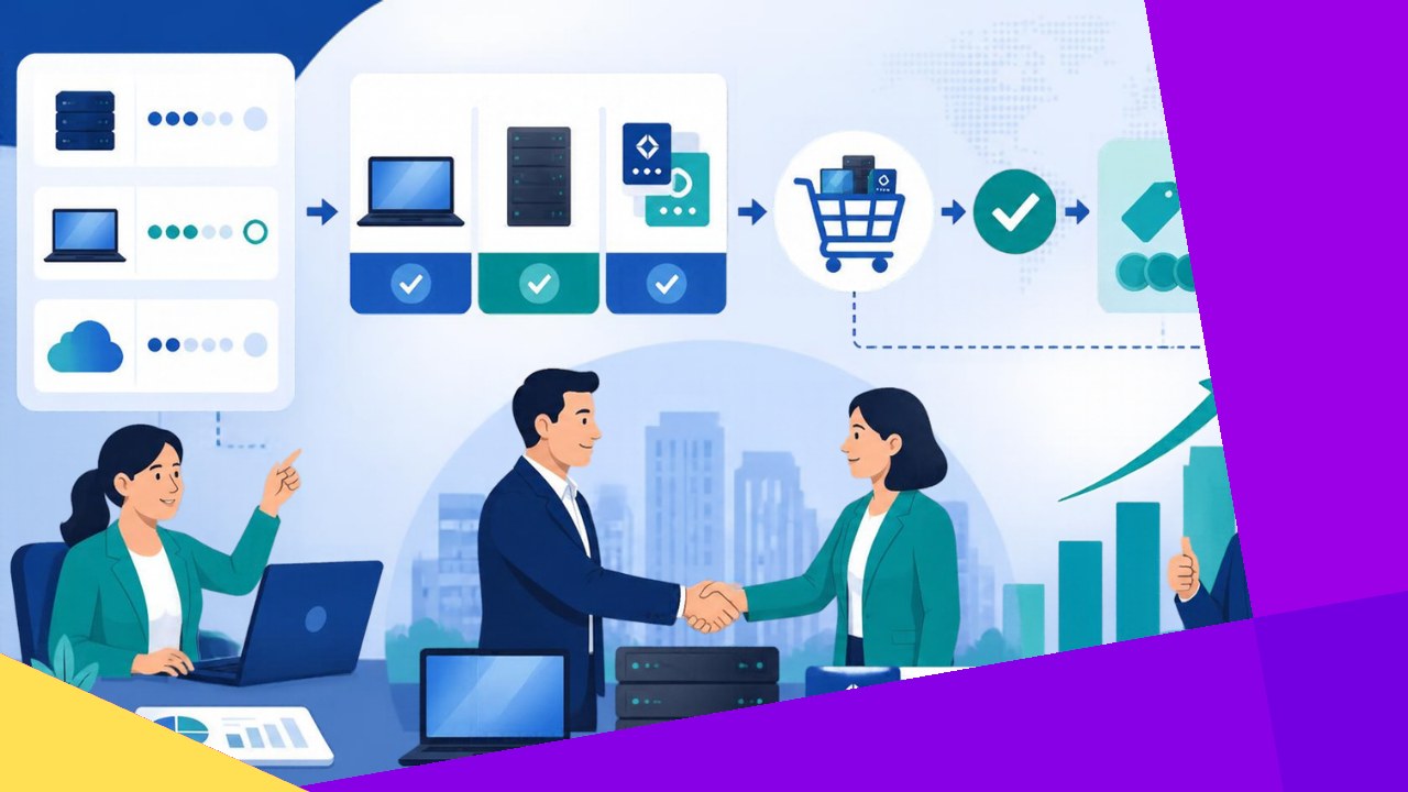 IT procurement outsourcing sourcing hardware, software, and vendors through a partner