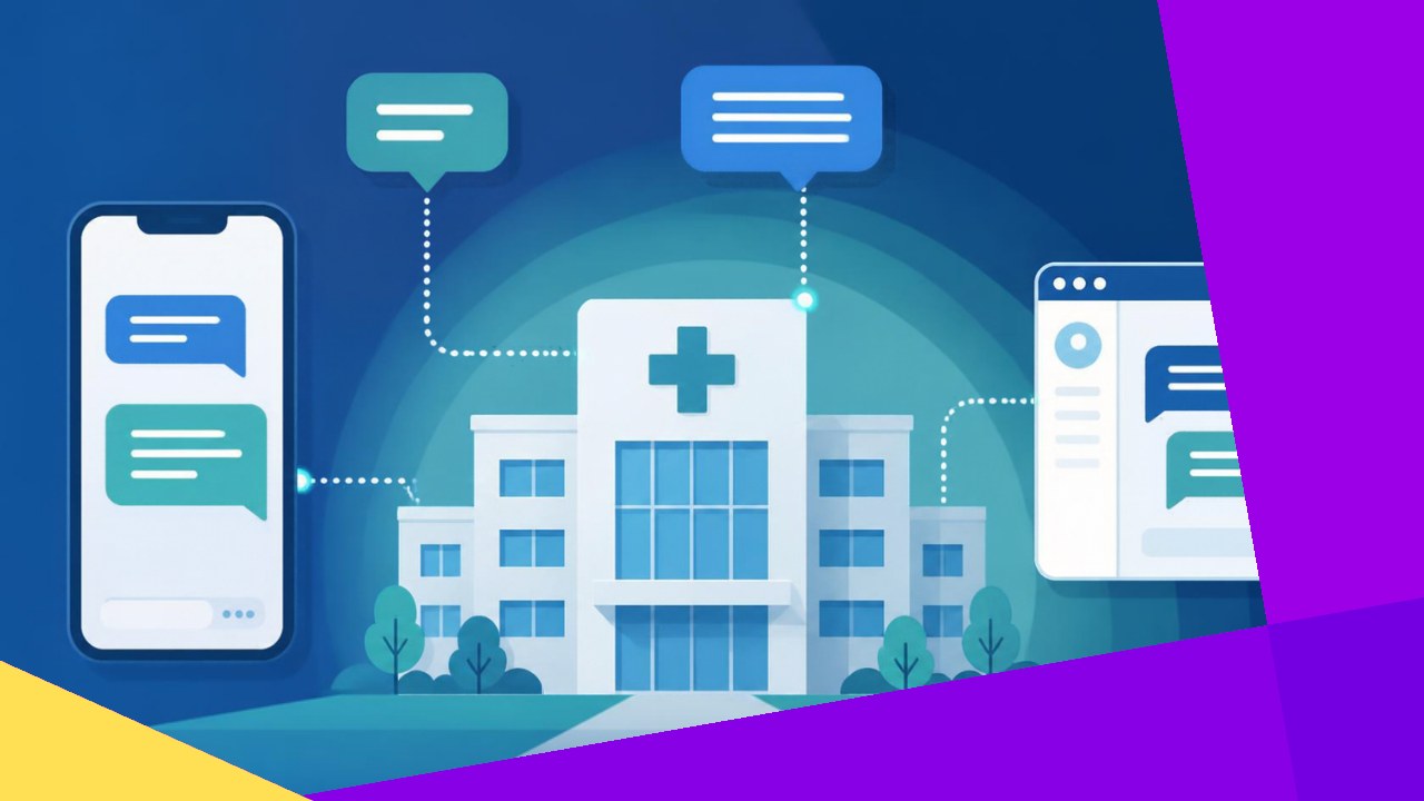 Patient communication solutions sending reminders and updates across call, text, and portal
