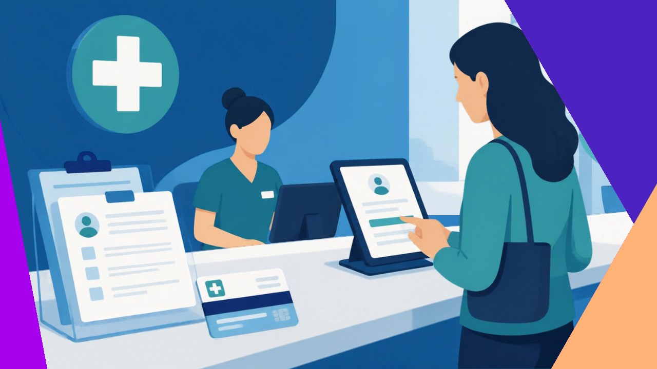 Patient intake management handling registration, forms, and insurance verification