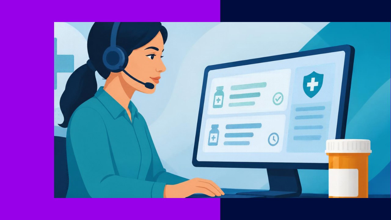 Pharmacy support services handling prescriptions, prior authorizations, and patient calls